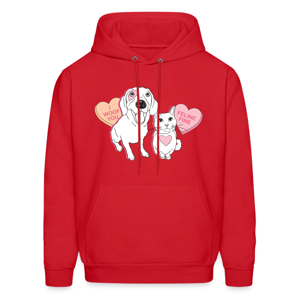 
                  
                    Valentine Hearts Classic Hoodie - red
                  
                