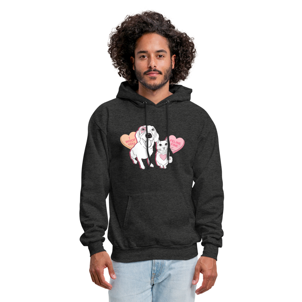 
                  
                    Valentine Hearts Classic Hoodie - charcoal grey
                  
                