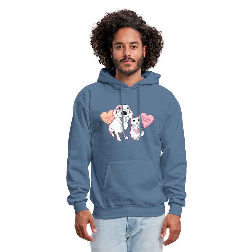 
                  
                    Valentine Hearts Classic Hoodie - denim blue
                  
                