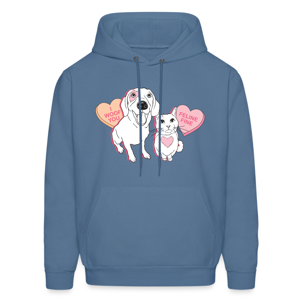 
                  
                    Valentine Hearts Classic Hoodie - denim blue
                  
                