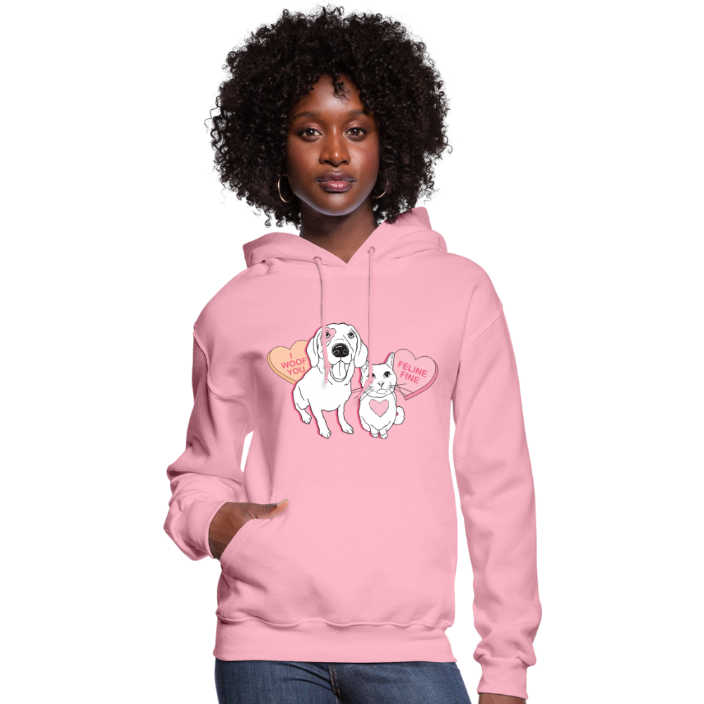 
                  
                    Valentine Hearts Contoured Hoodie - classic pink
                  
                