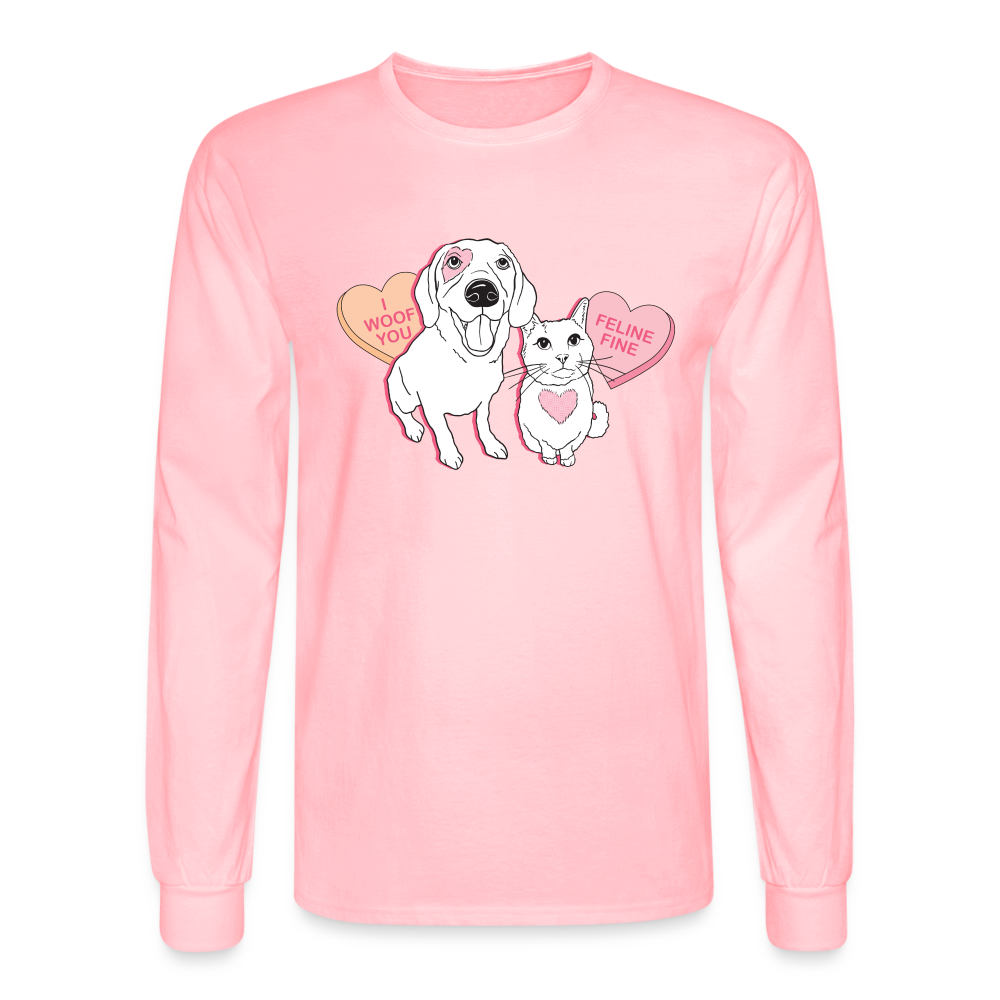
                  
                    Valentine Hearts Long Sleeve T-Shirt - pink
                  
                