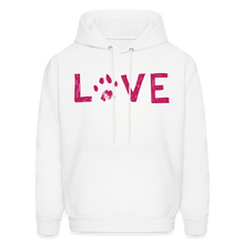 Load image into Gallery viewer, Love Pawprint Classic Hoodie - white