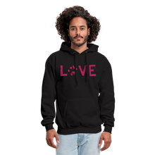 Load image into Gallery viewer, Love Pawprint Classic Hoodie - black