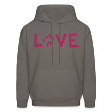 Load image into Gallery viewer, Love Pawprint Classic Hoodie - asphalt gray