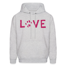 Load image into Gallery viewer, Love Pawprint Classic Hoodie - ash 
