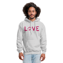Load image into Gallery viewer, Love Pawprint Classic Hoodie - ash 