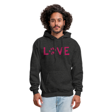 Load image into Gallery viewer, Love Pawprint Classic Hoodie - charcoal grey