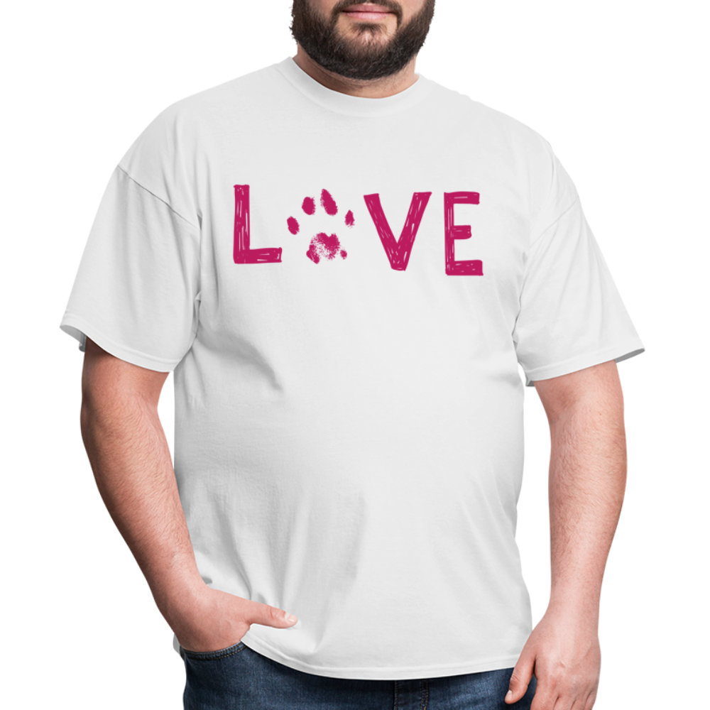 
                  
                    Love Pawprint Classic T-Shirt - white
                  
                