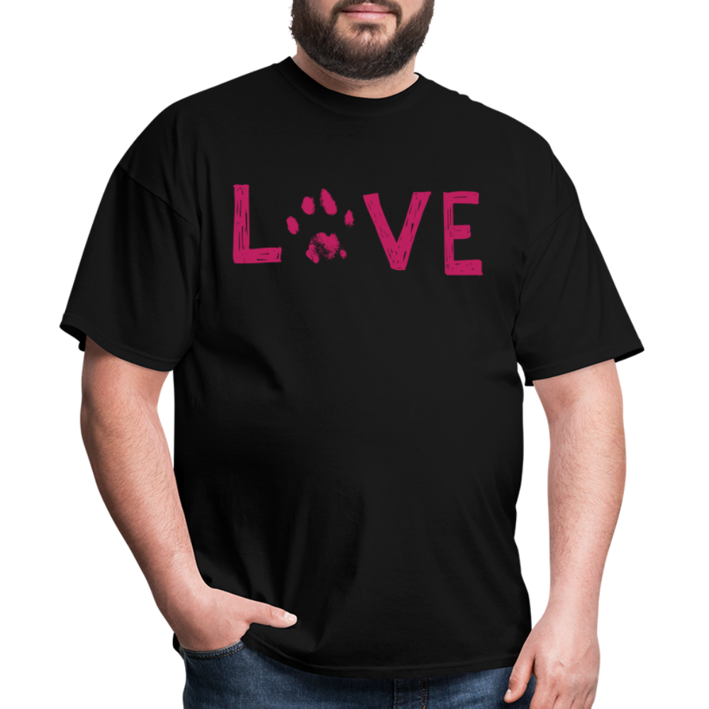 
                  
                    Love Pawprint Classic T-Shirt - black
                  
                