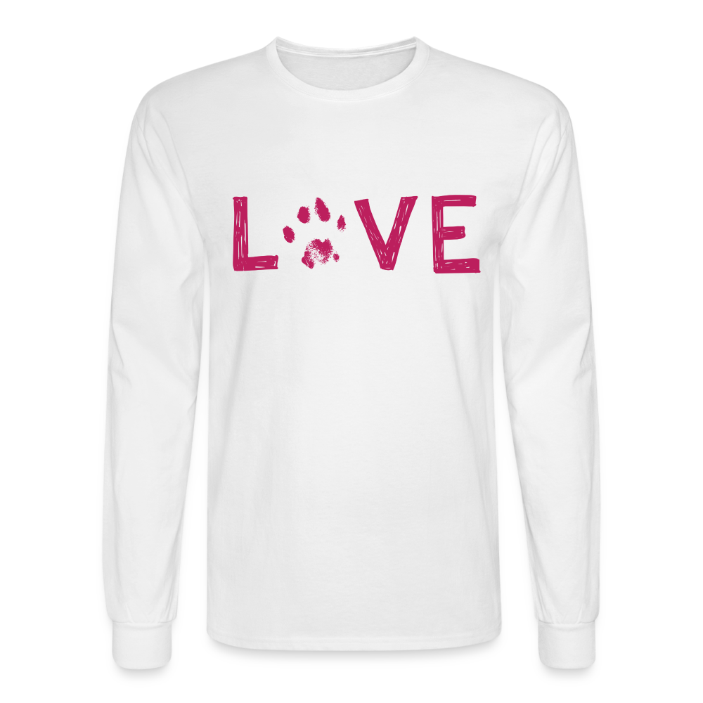 
                  
                    Love Pawprint Classic Long Sleeve T-Shirt - white
                  
                