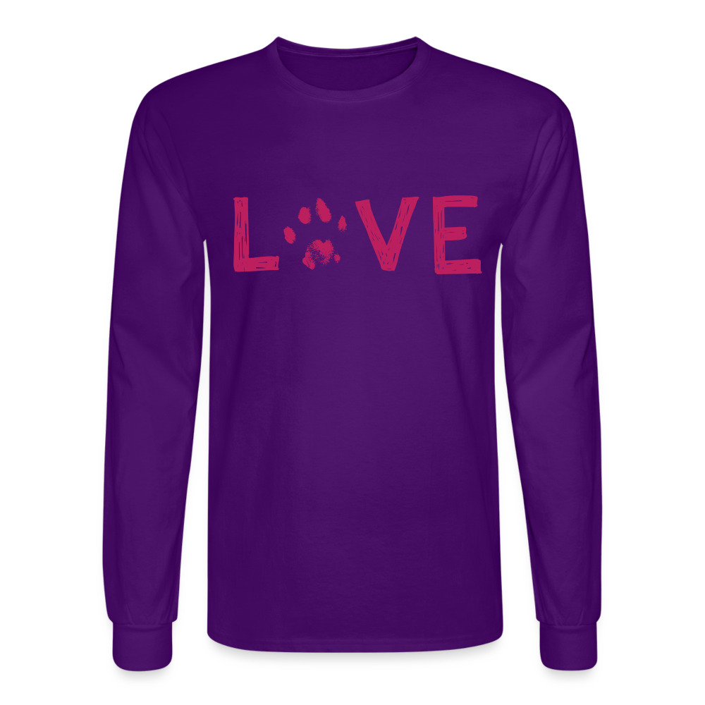 
                  
                    Love Pawprint Classic Long Sleeve T-Shirt - purple
                  
                