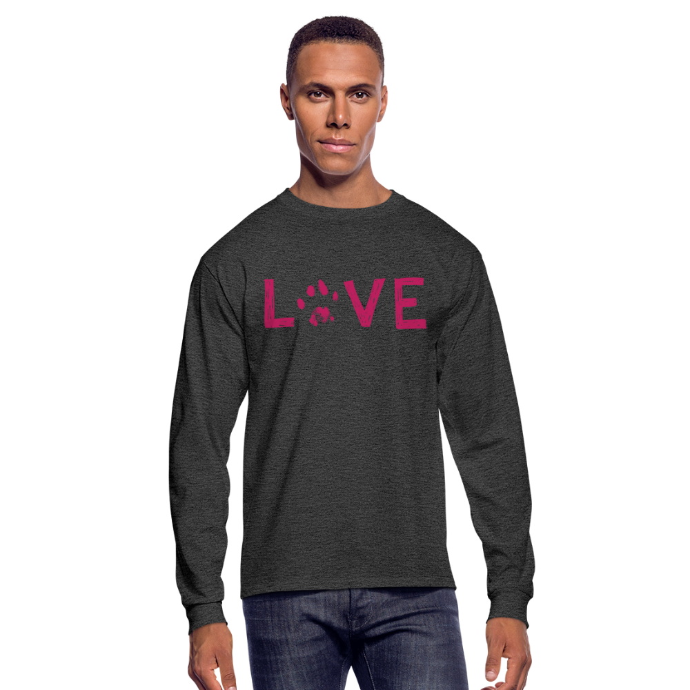 
                  
                    Love Pawprint Classic Long Sleeve T-Shirt - heather black
                  
                