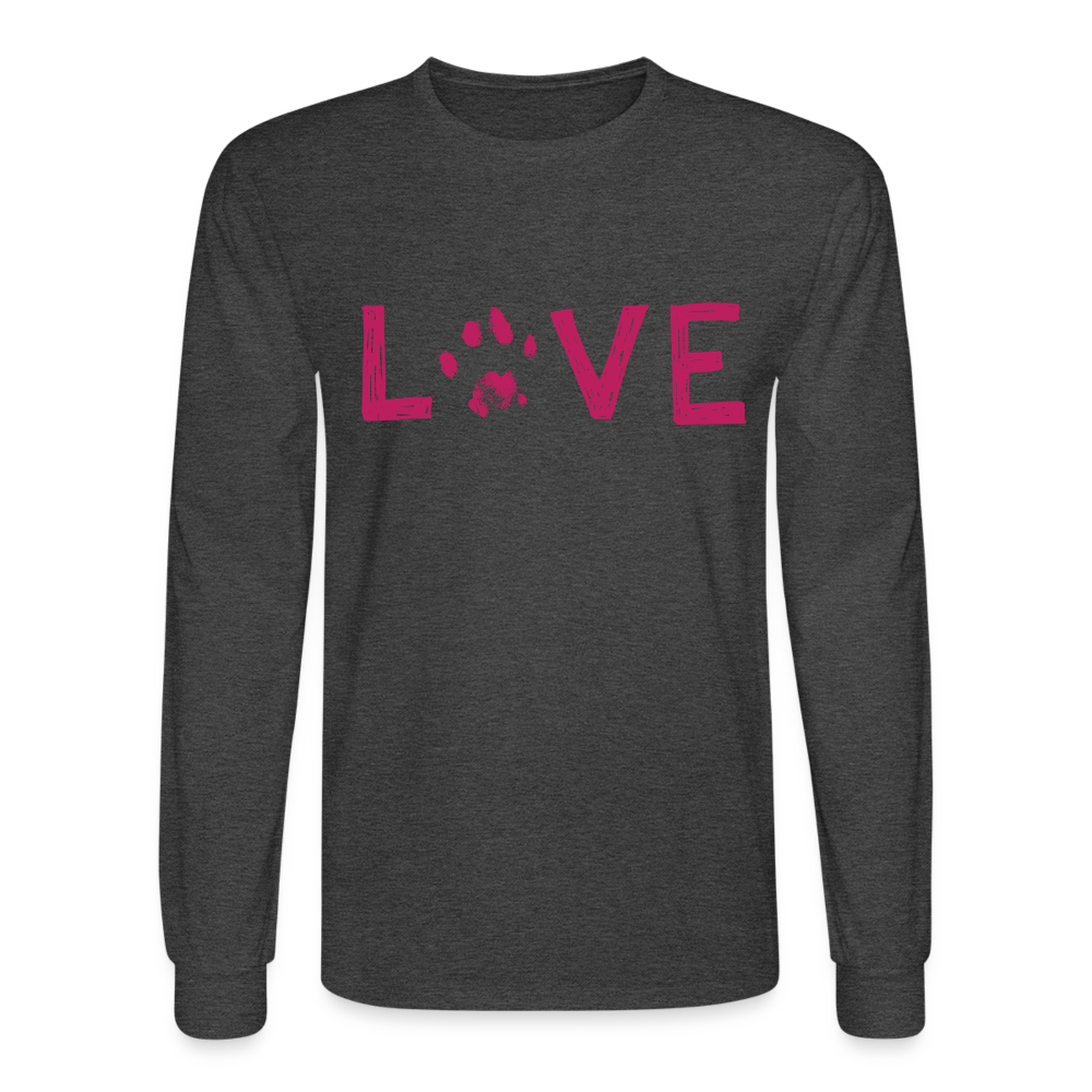 
                  
                    Love Pawprint Classic Long Sleeve T-Shirt - heather black
                  
                