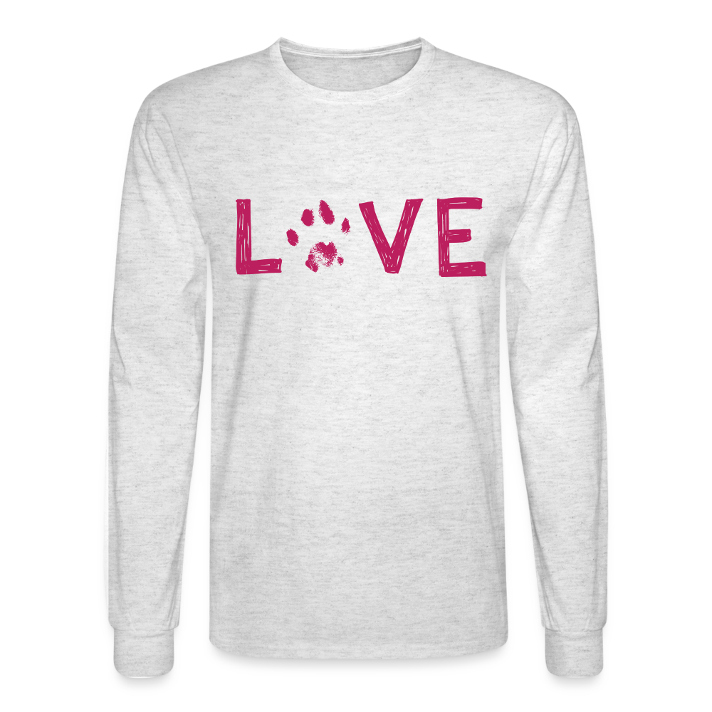 
                  
                    Love Pawprint Classic Long Sleeve T-Shirt - light heather gray
                  
                