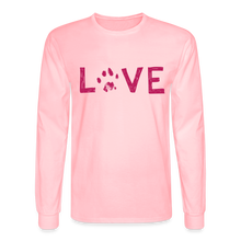 Load image into Gallery viewer, Love Pawprint Classic Long Sleeve T-Shirt - pink