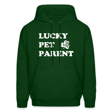 Load image into Gallery viewer, Lucky Pet Parent Hoodie - forest green