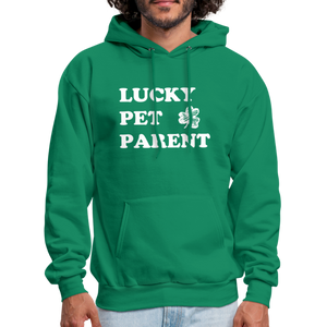 Lucky Pet Parent Hoodie - kelly green