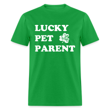 Load image into Gallery viewer, Lucky Pet Parent Classic T-Shirt - bright green