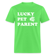 Load image into Gallery viewer, Lucky Pet Parent Classic T-Shirt - kiwi