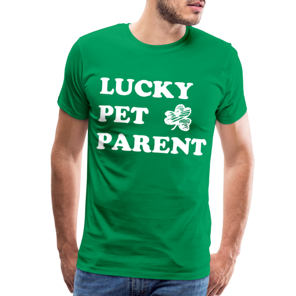 Lucky Pet Parent Premium T-Shirt - kelly green