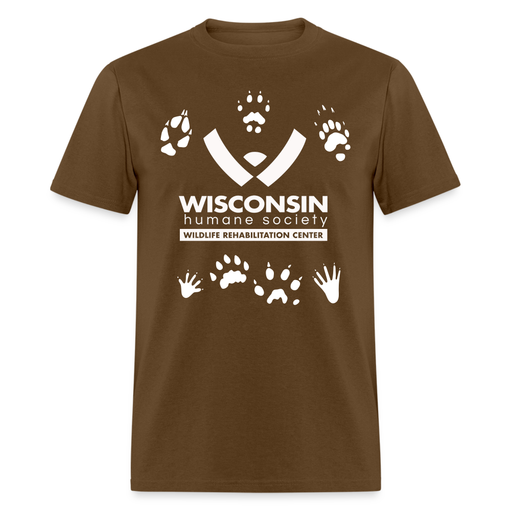 
                  
                    Wildlife Pawprints Classic T-Shirt - brown
                  
                