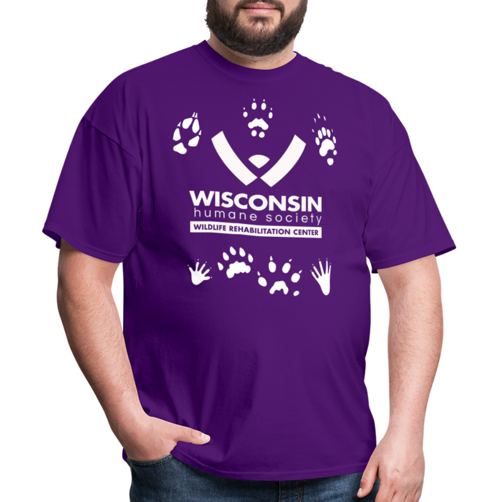 
                  
                    Wildlife Pawprints Classic T-Shirt - purple
                  
                