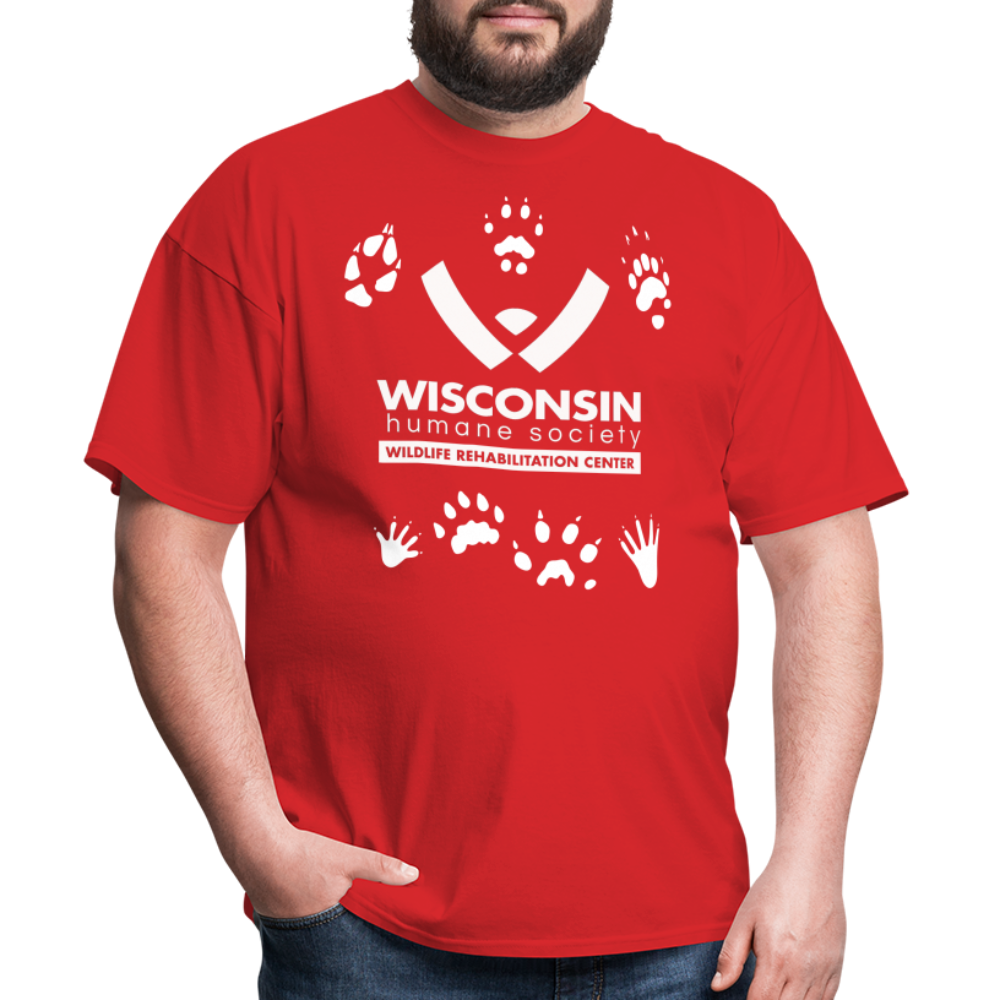 
                  
                    Wildlife Pawprints Classic T-Shirt - red
                  
                