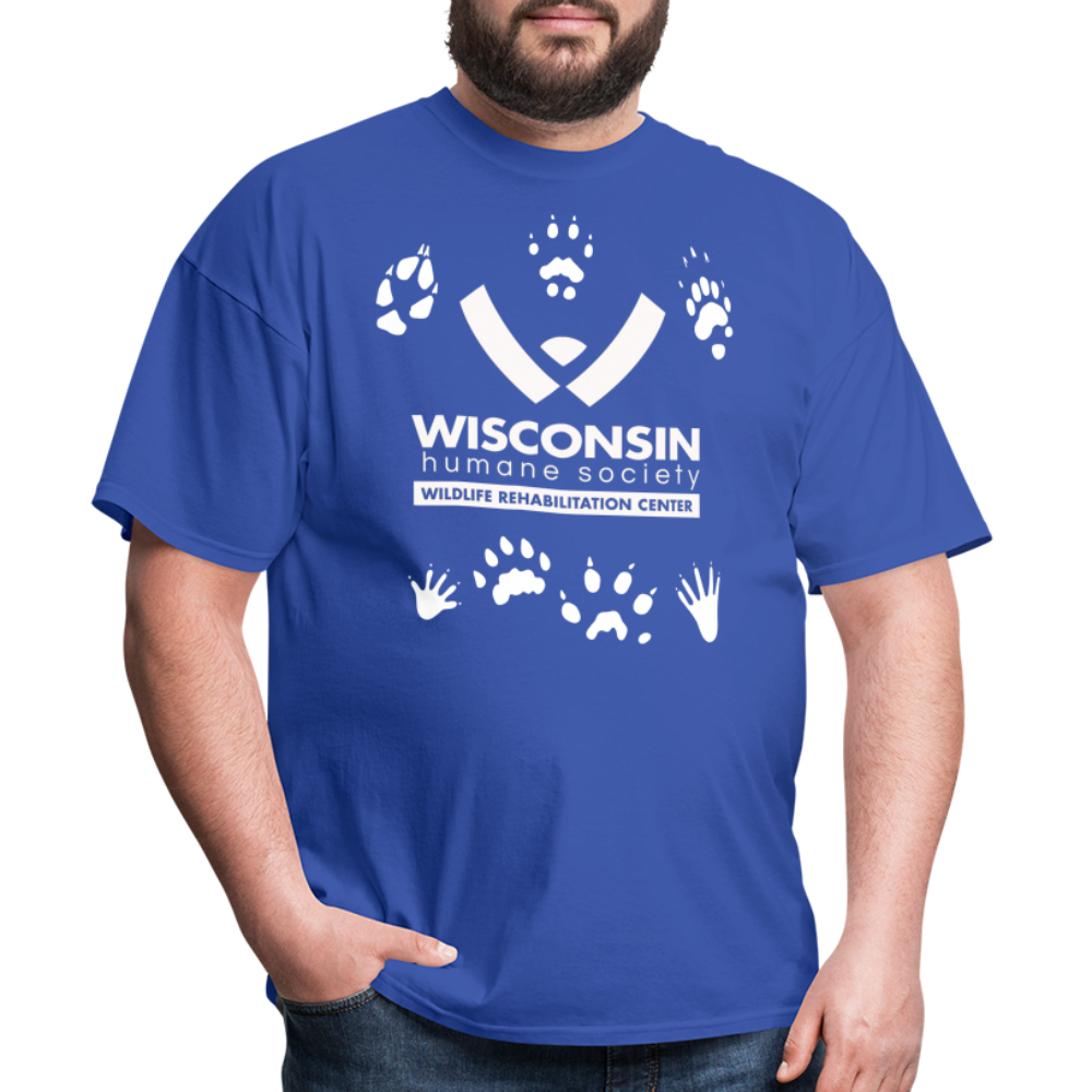 
                  
                    Wildlife Pawprints Classic T-Shirt - royal blue
                  
                