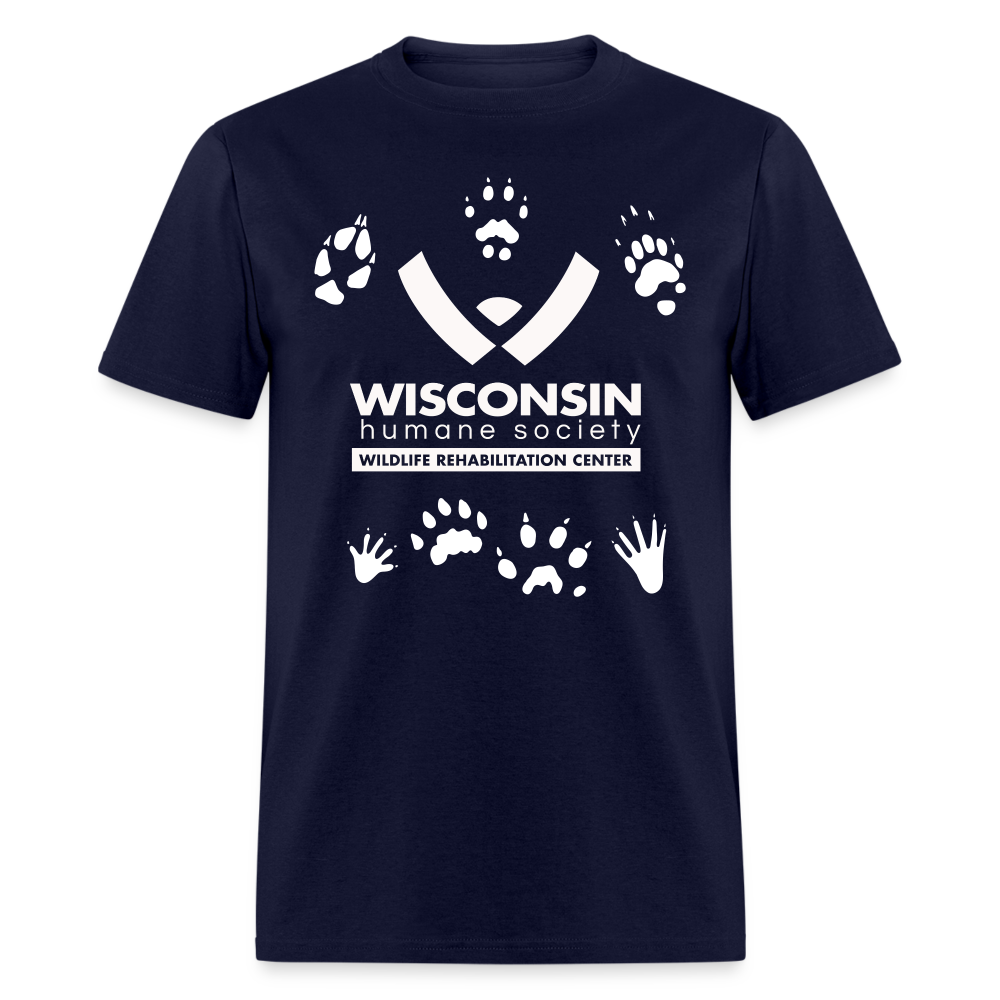 
                  
                    Wildlife Pawprints Classic T-Shirt - navy
                  
                