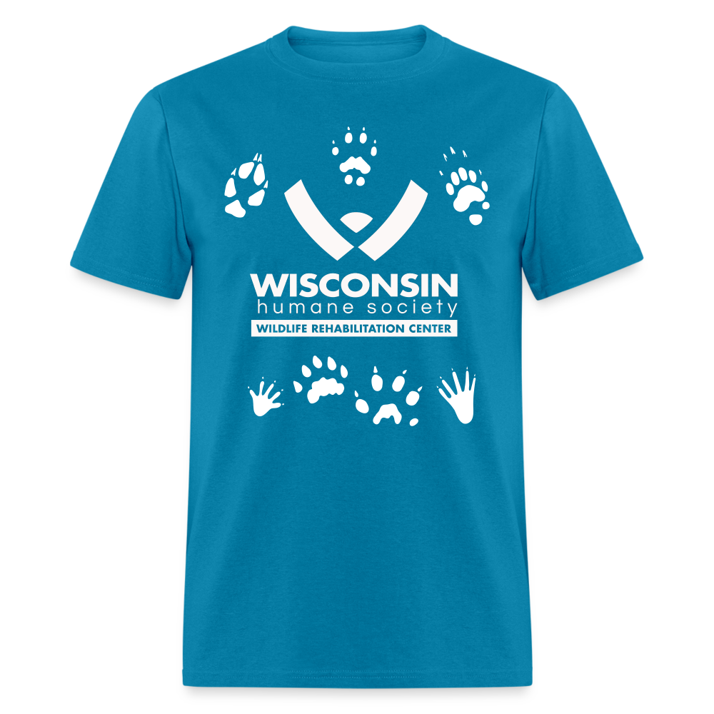
                  
                    Wildlife Pawprints Classic T-Shirt - turquoise
                  
                