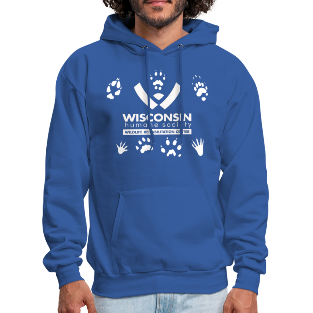
                  
                    Wildlife Pawprints Classic Hoodie - royal blue
                  
                